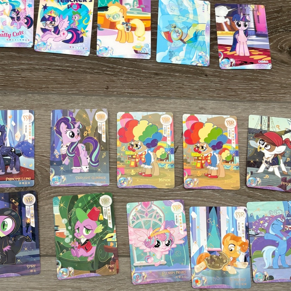 My Little Pony Trading
Cards Lot Of 380 - Picture 3 of 10